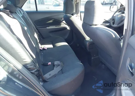 2010 Toyota Yaris z USA, uszkodzony, nr VIN JTDBT4K3XA1367711